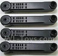 Wltoys Q636-B Parts-11 Q626-22 Reversing-rotating Arm unit(2pcs CCW) & Rotating arm unit(2pcs CW),Wltoys Q636-B RC Quadcopter Drone Spare Parts Accessories,Wltoys Wltech Q636 Q636-B Replacement Accessories